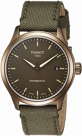    mens    Gent XL Stainless Steel Casual Watch Khaki T1164073709100    affordable watches    limited edition watches luxury watches