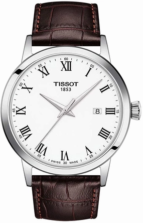    mens Classic Dream Stainless Steel Dress Watch Brown T1294101601300    affordable watches    limited edition watches luxury watches