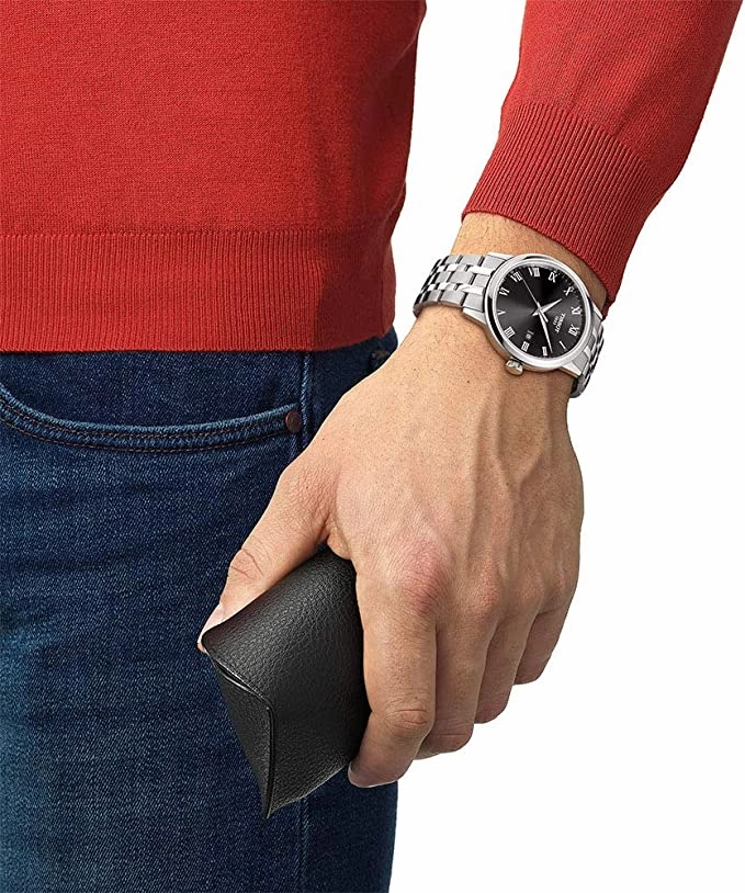    mens Classic Dream Stainless Steel Dress Watch Grey T1294101105300