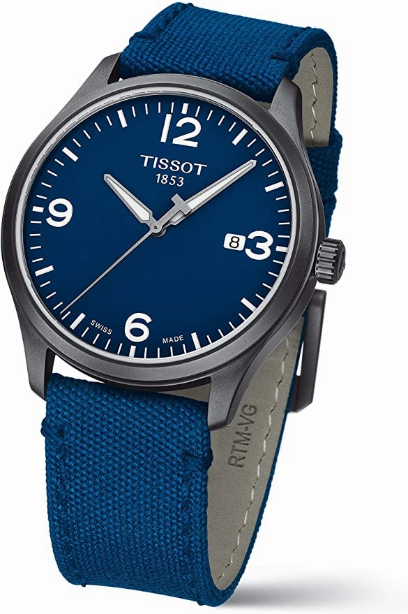    mens Gent XL Stainless Steel Casual Watch Blue T1164103704700
