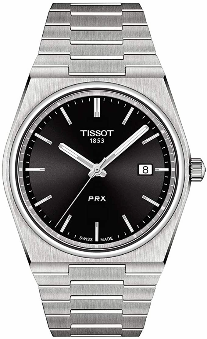    mens PRX 316L stainless steel case Dress Watch Grey T1374101105100    affordable watches    limited edition watches luxury watches