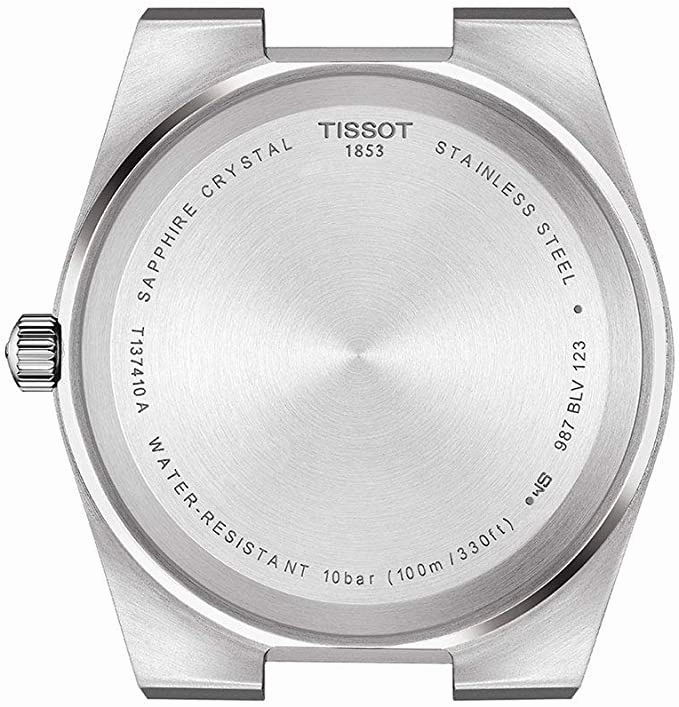    mens PRX 316L stainless steel case Dress Watch Grey T1374101105100