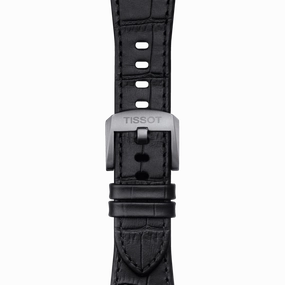    OFFICIAL BLACK PRX LEATHER STRAP WITH STEEL ENDPIECE T852047562    affordable watches    limited edition watches luxury watches