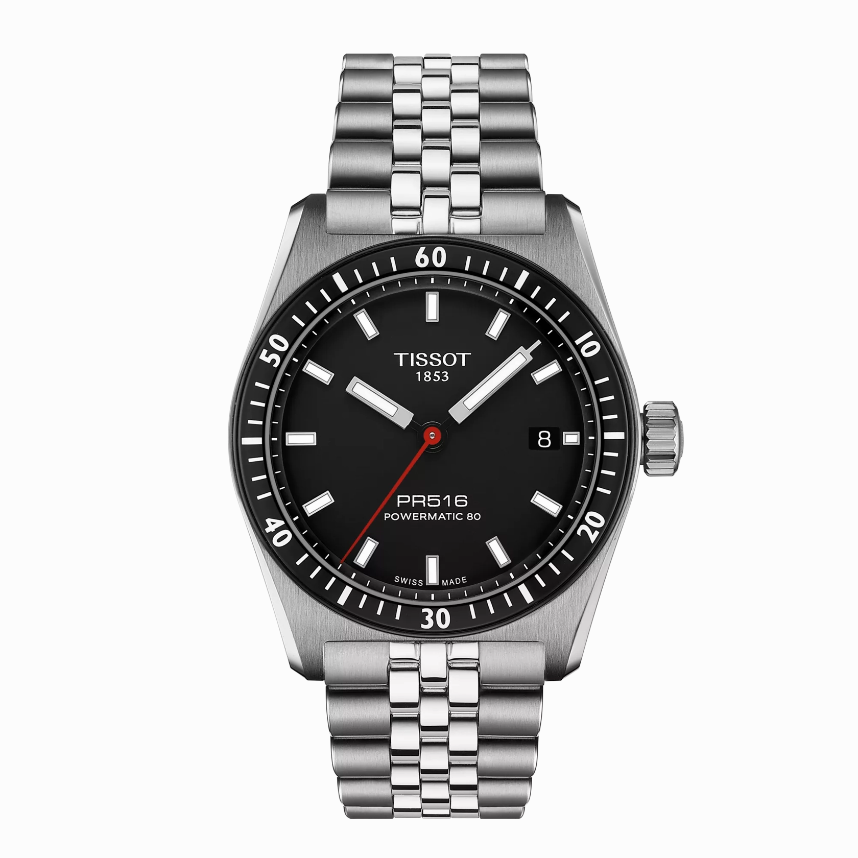    PR516 POWERMATIC 80 38mm BLACK DIAL STEEL WATCH T1494071105100 timex watches for men,timex watches for women