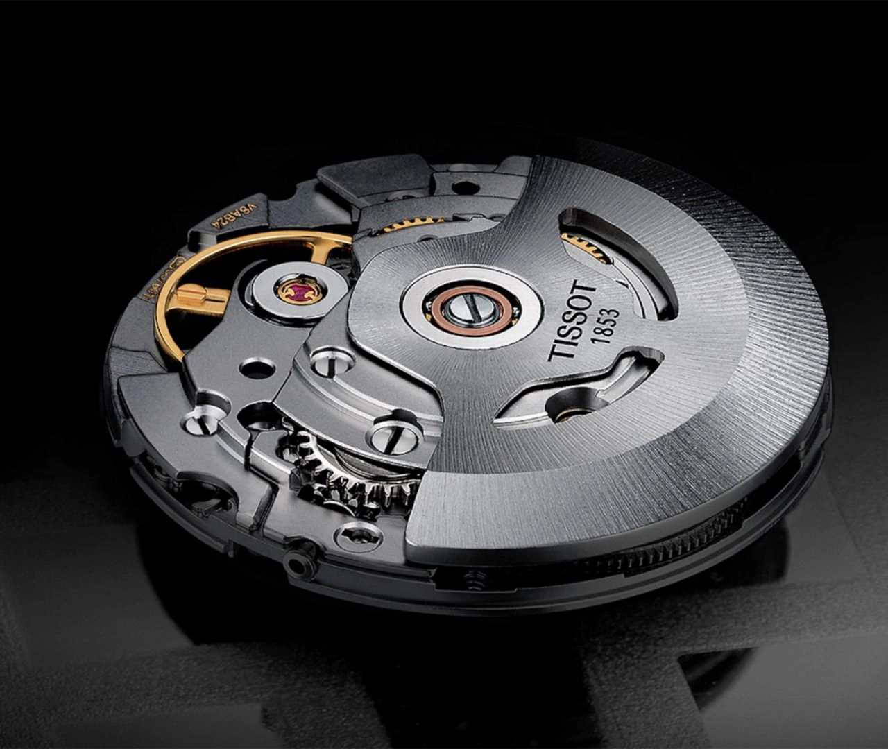    PR516 POWERMATIC 80 38mm BLACK DIAL STEEL WATCH T1494071105100