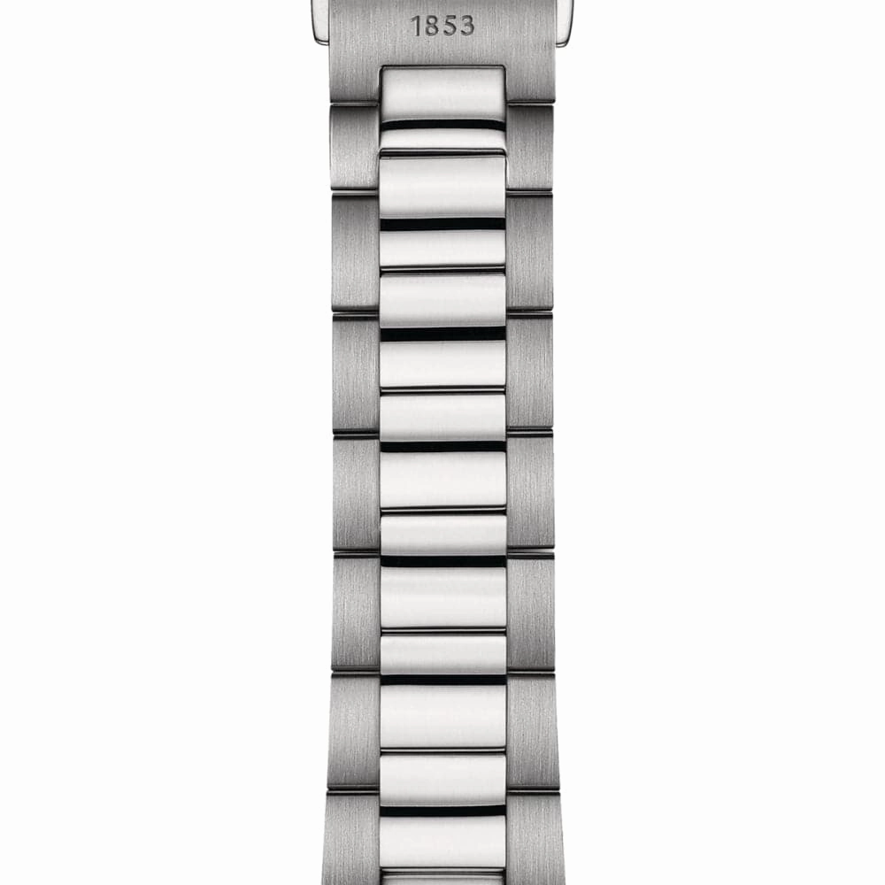    PR 100 Green Dial Silver Stainless Steel Strap Men Watch T1504101109100