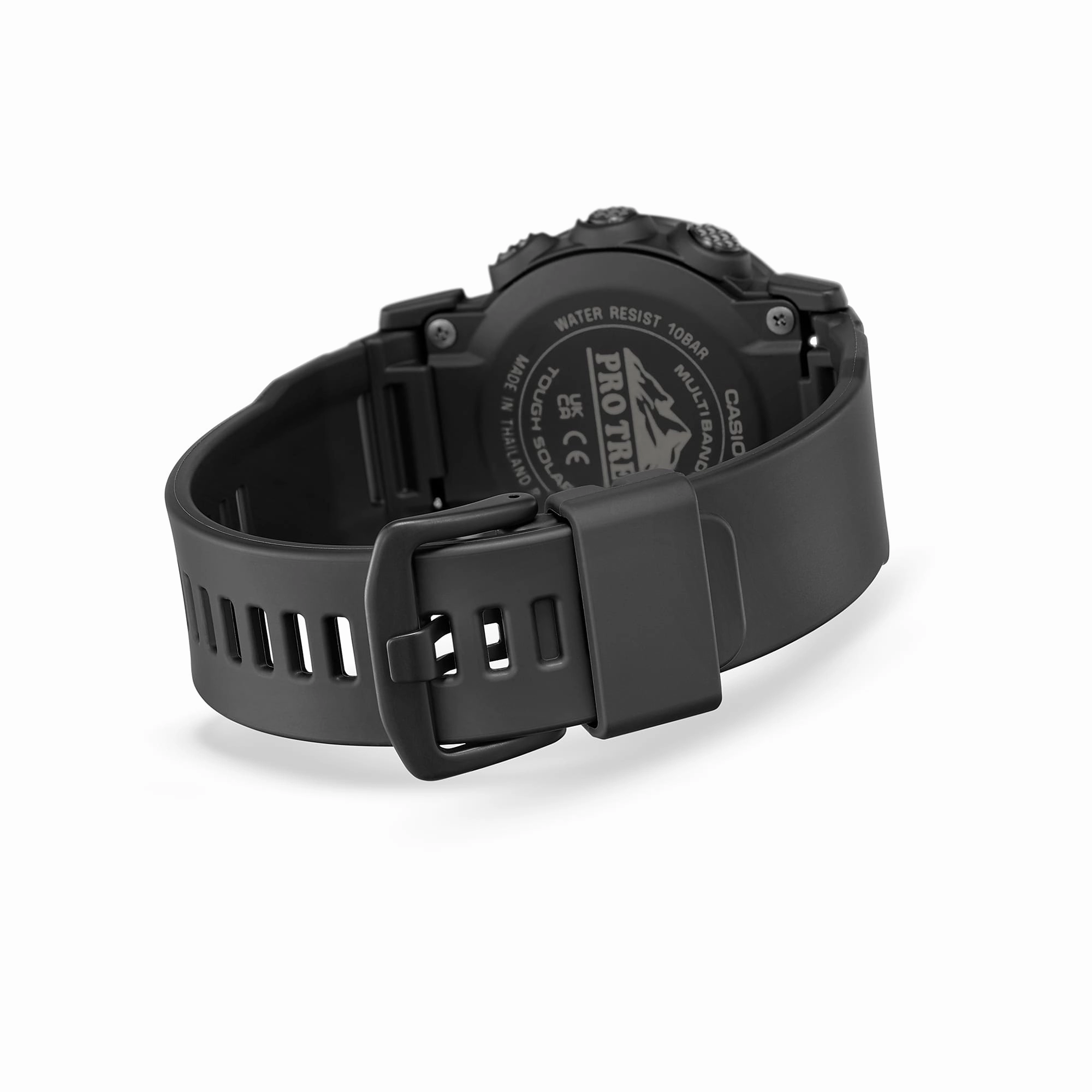    Pro Trek Tough Solar Black Resin Band Watch PRW35Y-1B