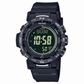    Pro Trek Tough Solar Black Resin Band Watch PRW35Y-1B 