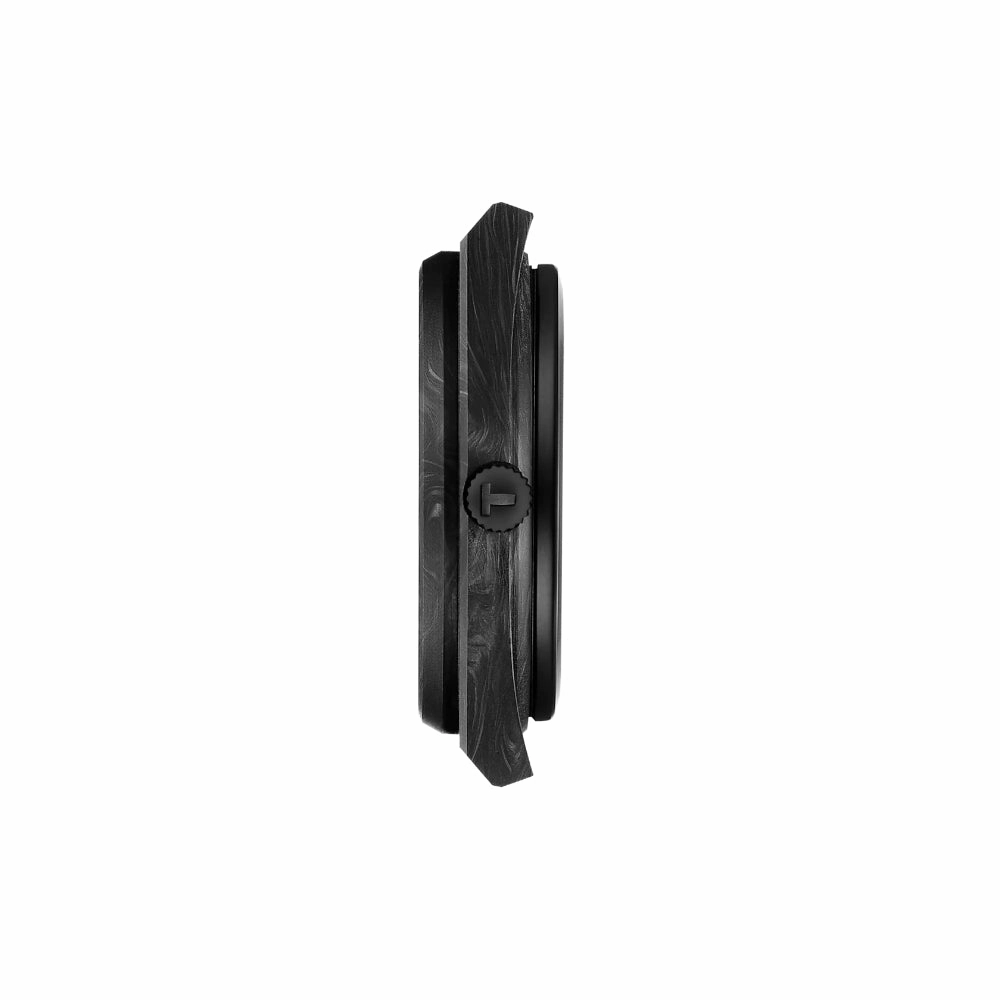    PRX Black Rubber Strap Men Watch T1379079720100