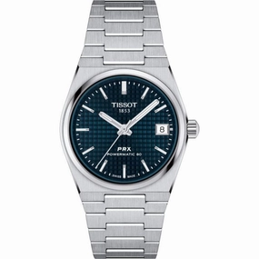    PRX Powermatic 80 Blue Dial Silver Stainless Steel Strap Men Watch T1372071104100 timex watches for men,timex watches for women