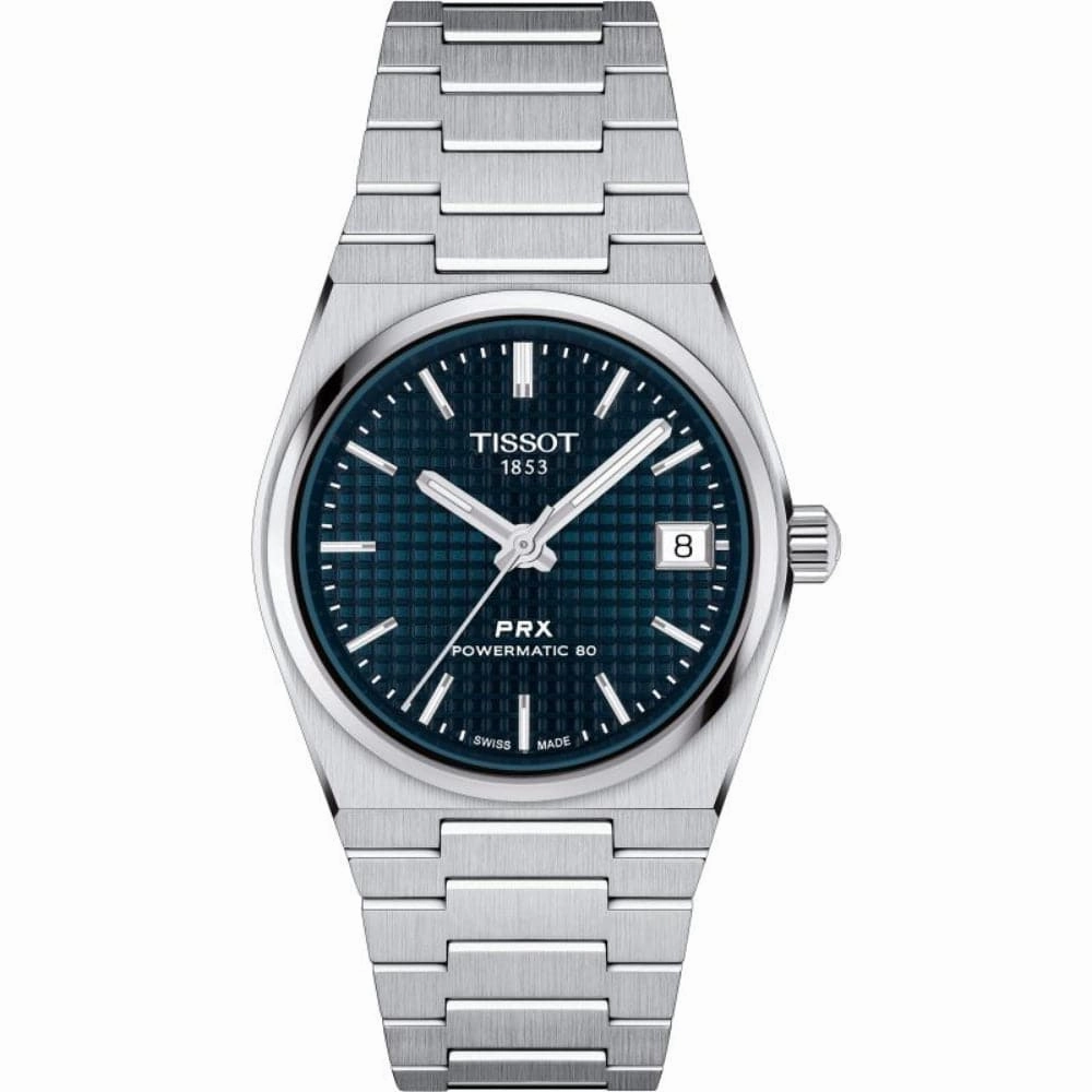    PRX Powermatic 80 Blue Dial Silver Stainless Steel Strap Men Watch T1372071104100 timex watches for men,timex watches for women