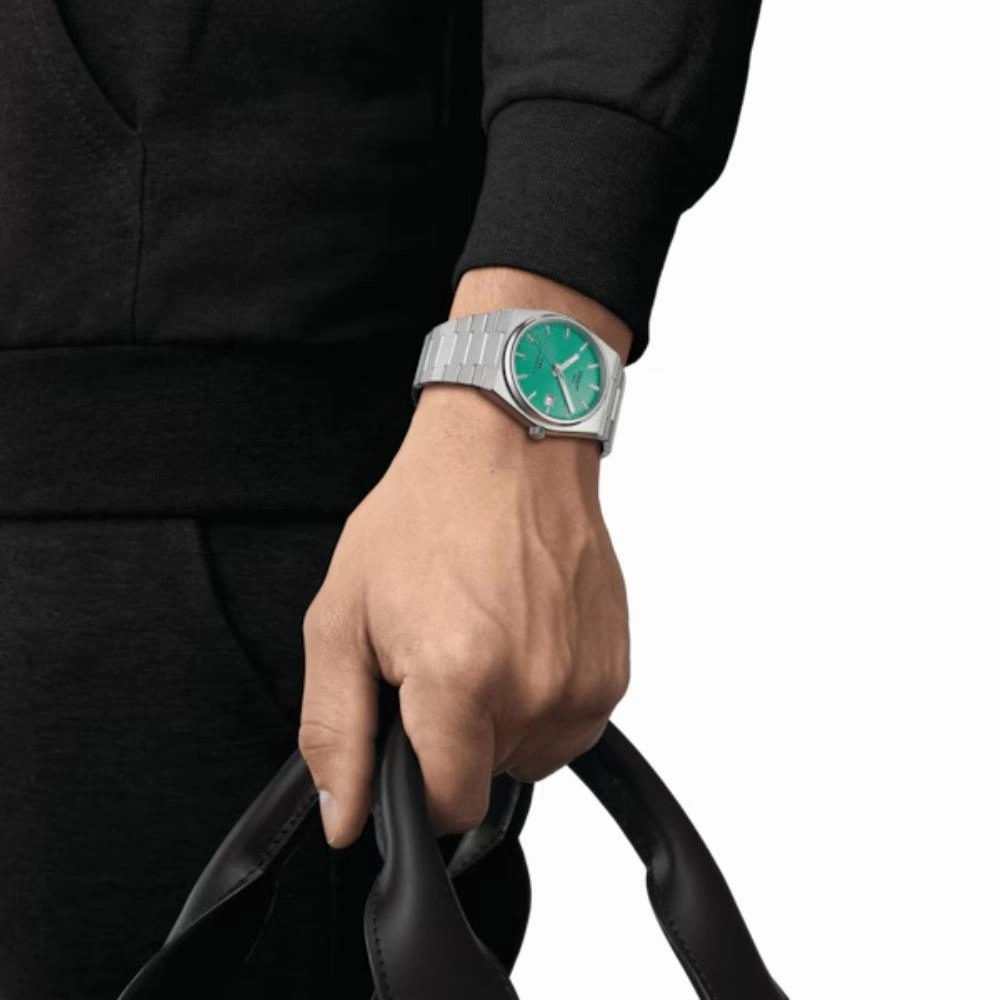    PRX Powermatic 80 Light Green Dial Stainless Steel Men's Watch T1374071109101