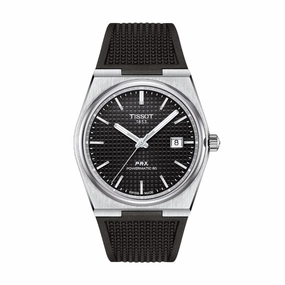    PRX Powermatic Black Dial And Rubber Strap Men Watch T1374071705100 timex watches for men,timex watches for women