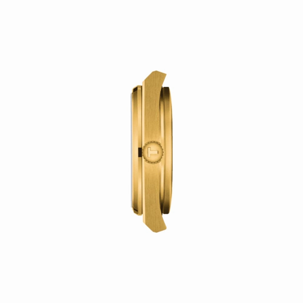    PRX T1372103302100 GOLD STAINLESS STEEL UNISEX WATCH