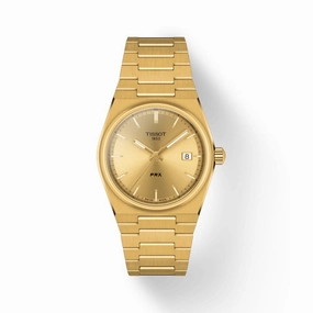    PRX T1372103302100 GOLD STAINLESS STEEL UNISEX WATCH timex watches for men,timex watches for women
