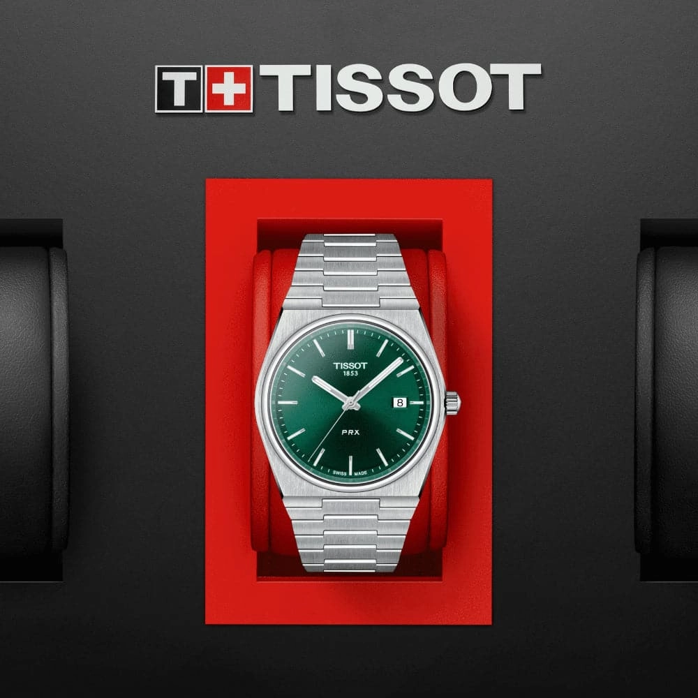    PRX T1374101109100 STAINLESS STEEL MEN WATCH