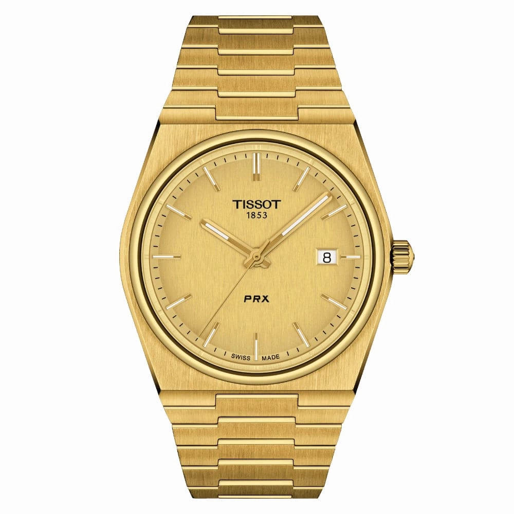    PRX T1374103302100 GOLD STAINLESS STEEL MEN WATCH timex watches for men,timex watches for women