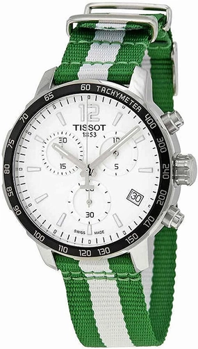    Quickster Boston Celtics Chronograph Men's Watch T095.417.17.037.17    affordable watches    limited edition watches luxury watches