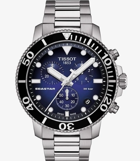    Seastar 1000 Chronograph T1204171104101    affordable watches    limited edition watches luxury watches