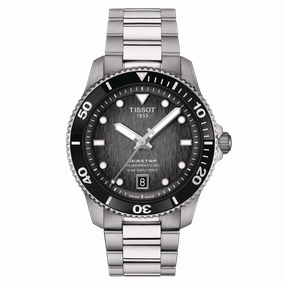    Seastar 1000 Powermatic 80 40MM Grey-Black Dial    affordable watches    limited edition watches luxury watches