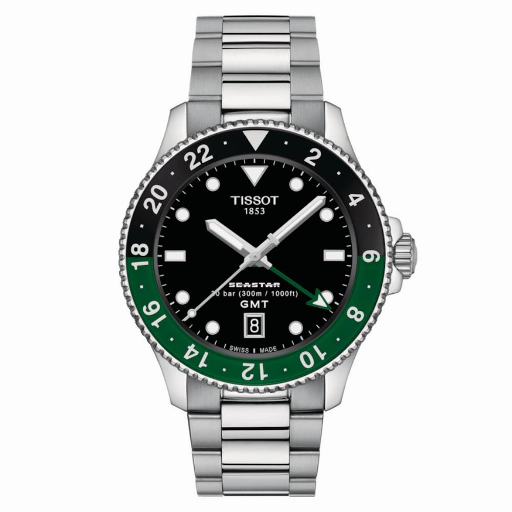    Seastar 1000 Quartz Silver Stainless Steel Men's Watch T1208521105100