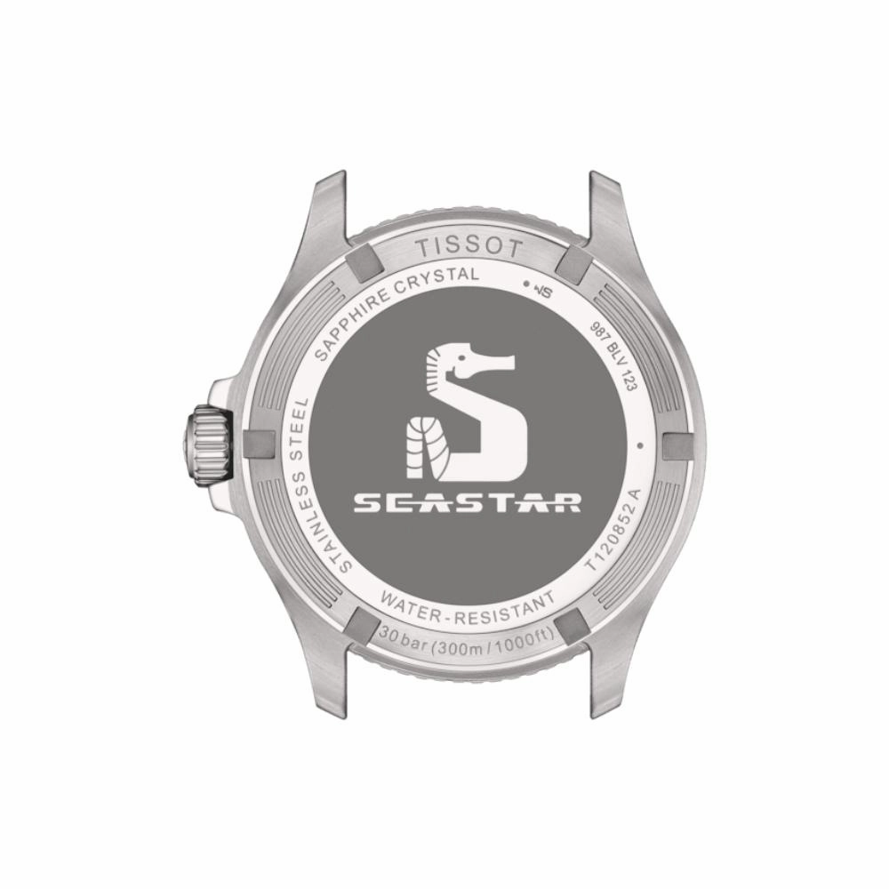    Seastar 1000 Quartz Silver Stainless Steel Men's Watch T1208521105100