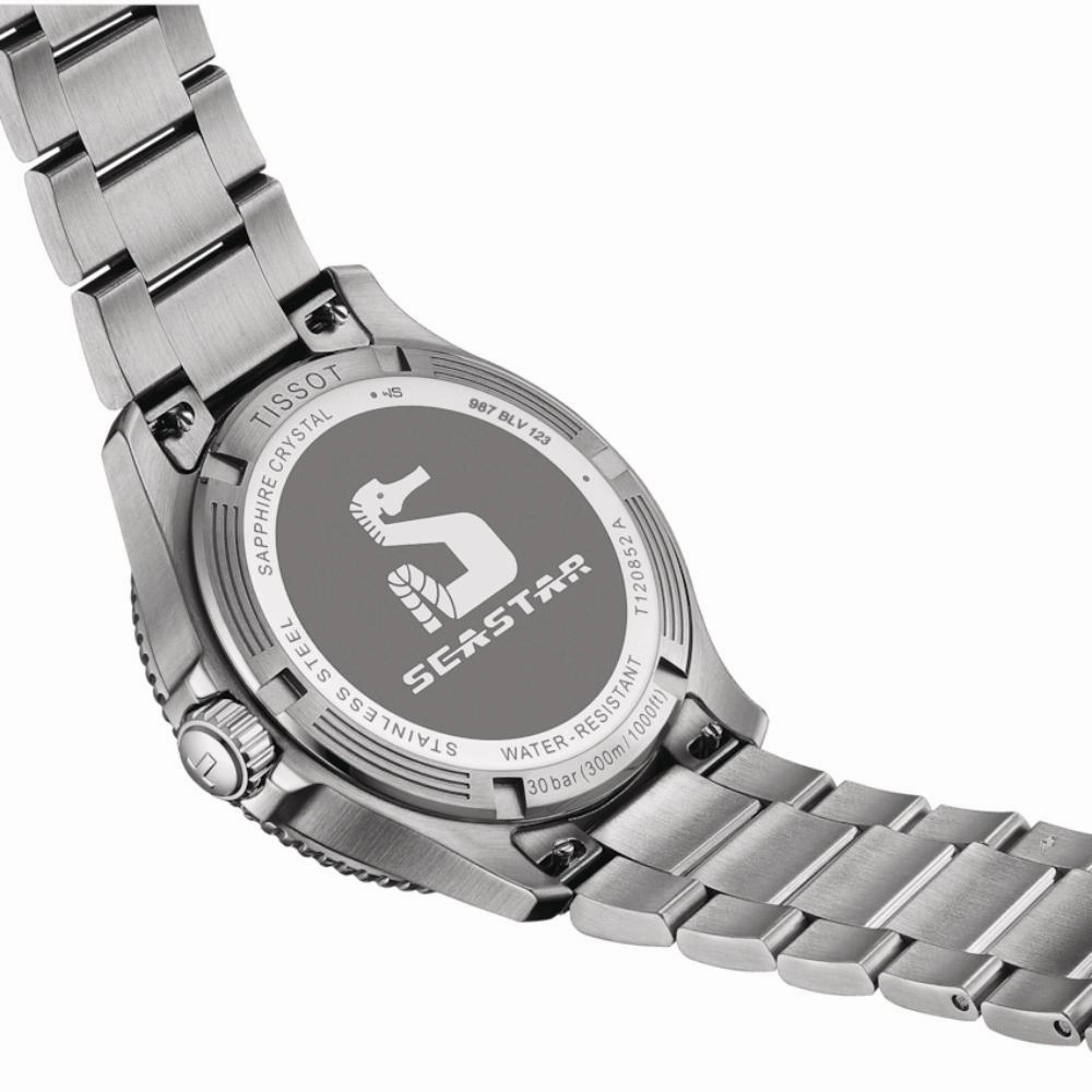    Seastar 1000 Quartz Silver Stainless Steel Men's Watch T1208521105100
