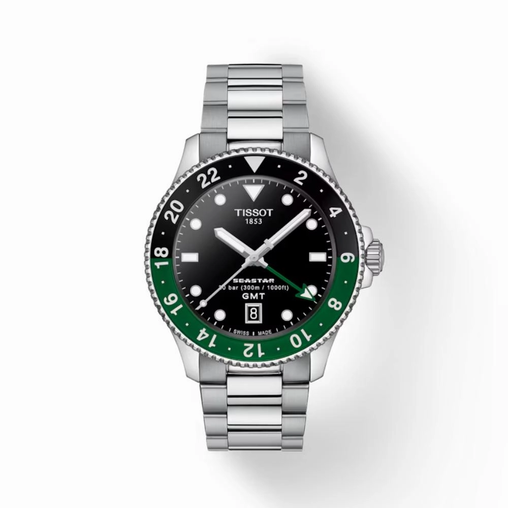    Seastar 1000 Quartz Silver Stainless Steel Men's Watch T1208521105100 timex watches for men,timex watches for women