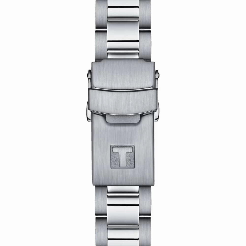   Seastar Black Dial Silver Stainless Steel Strap Men Watch T1202101105100