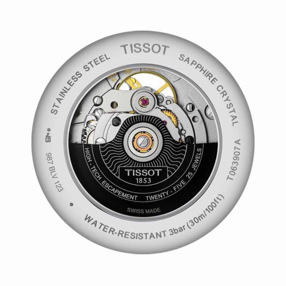    T0639071103800 TRADITION POWERMATIC 80 OPEN HEART MEN'S WATCH