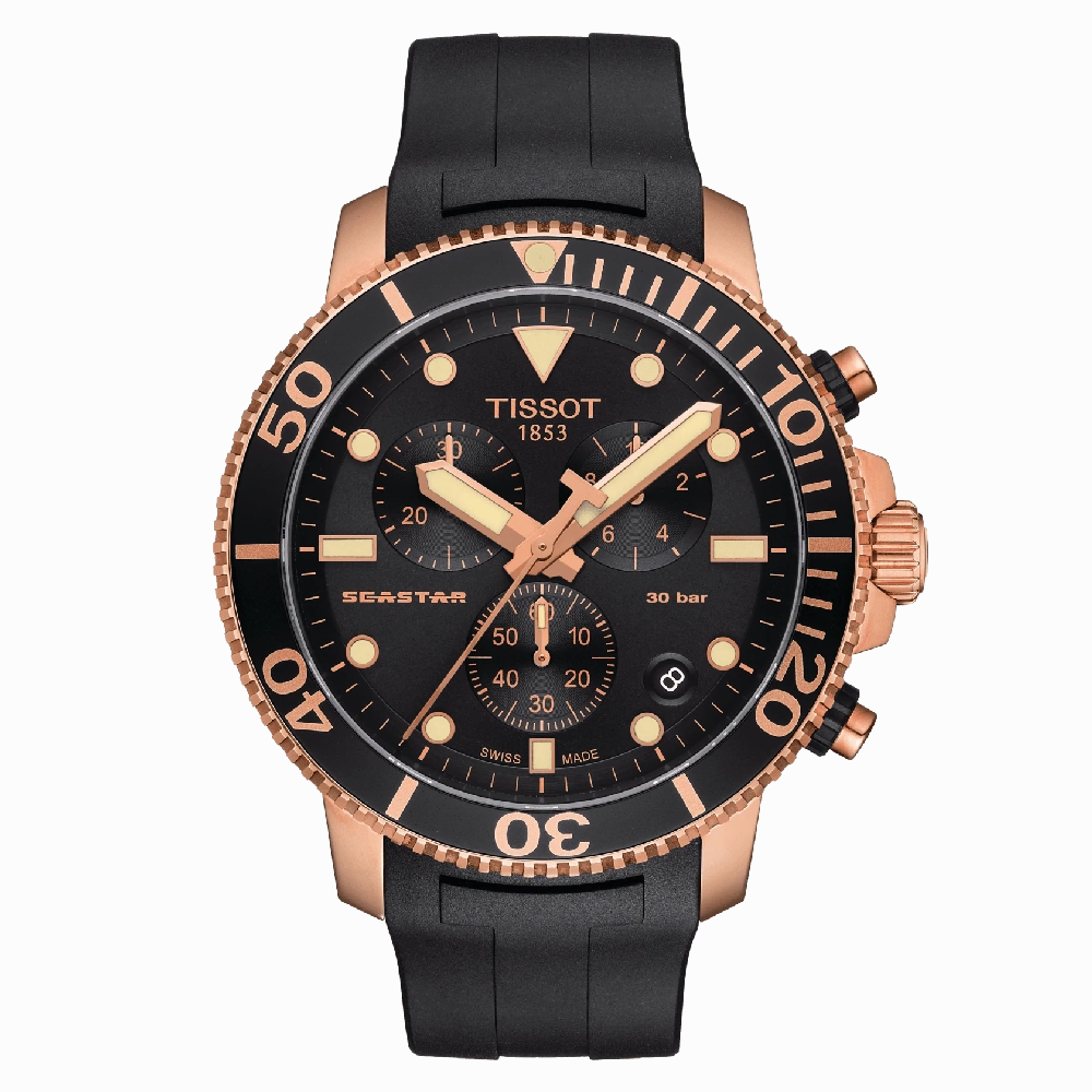    T1204173705100 SEASTAR 1000 CHRONOGRAPH MEN'S WATCH