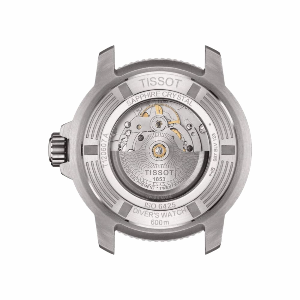    T1206071744101 BLACK RUBBER STRAP MEN WATCH