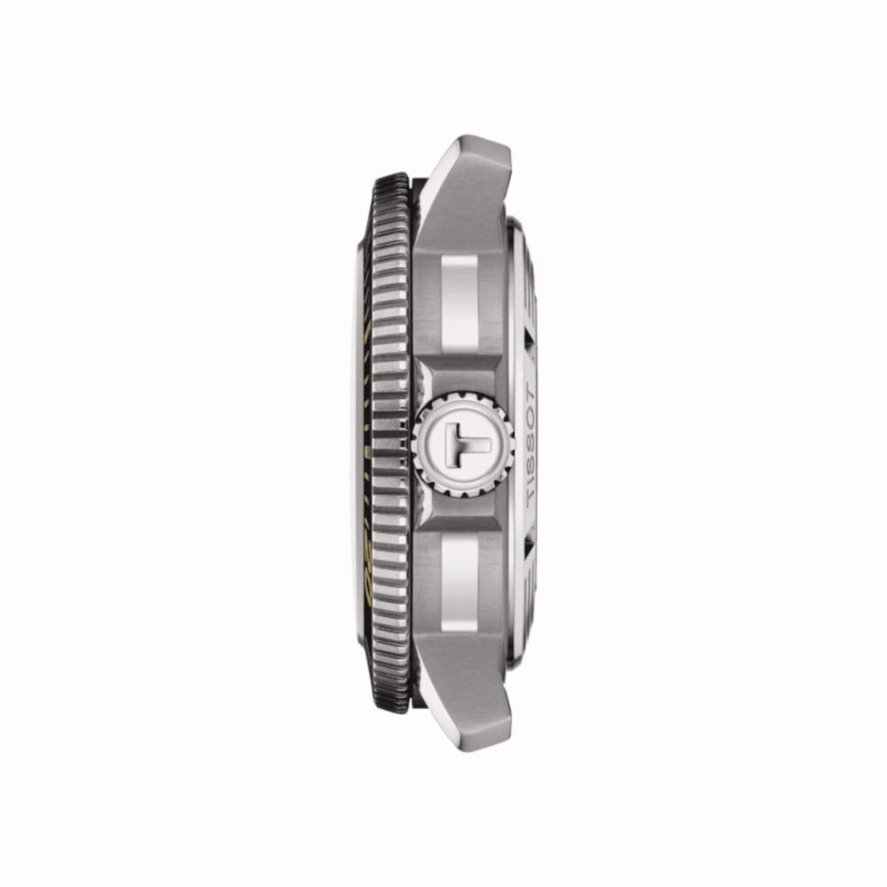    T1206071744101 BLACK RUBBER STRAP MEN WATCH