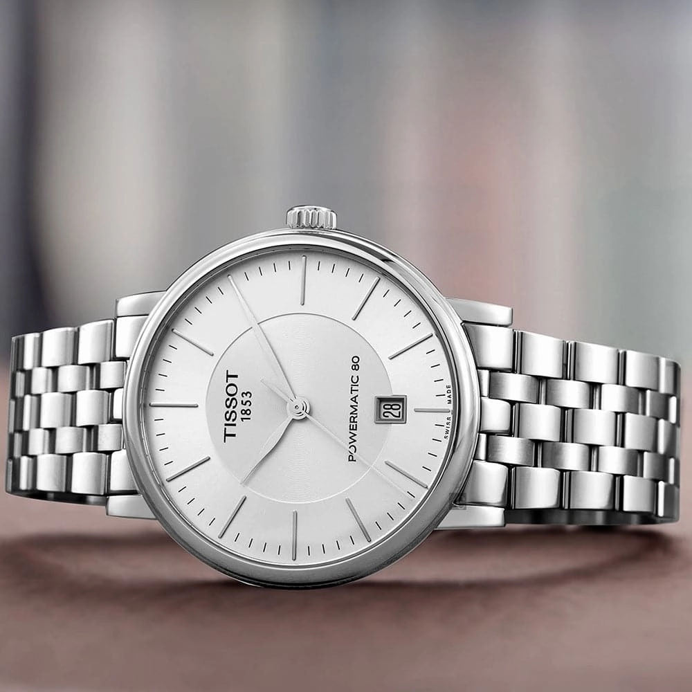    T1224071103100 T-CLASSIC CARSON POWERMATIC 80 MEN'S WATCH