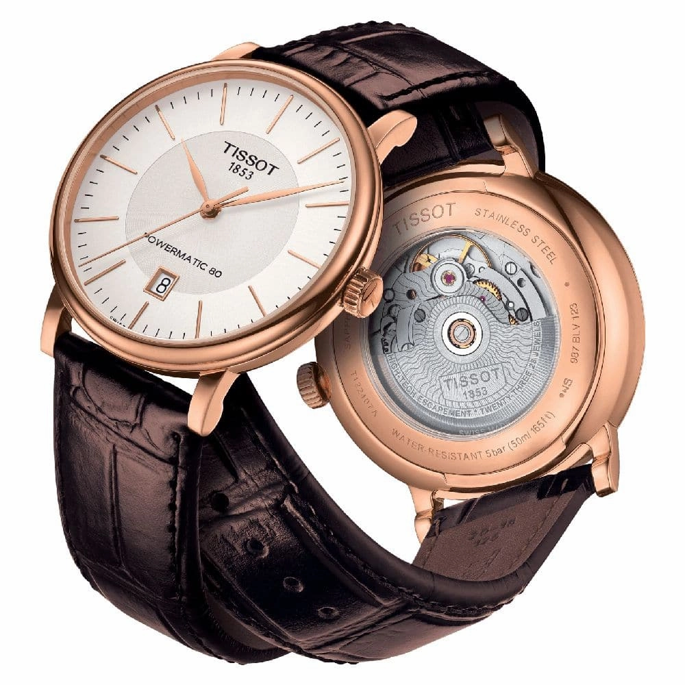    T1224073603100 CARSON POWERMATIC 80 MEN'S WATCH