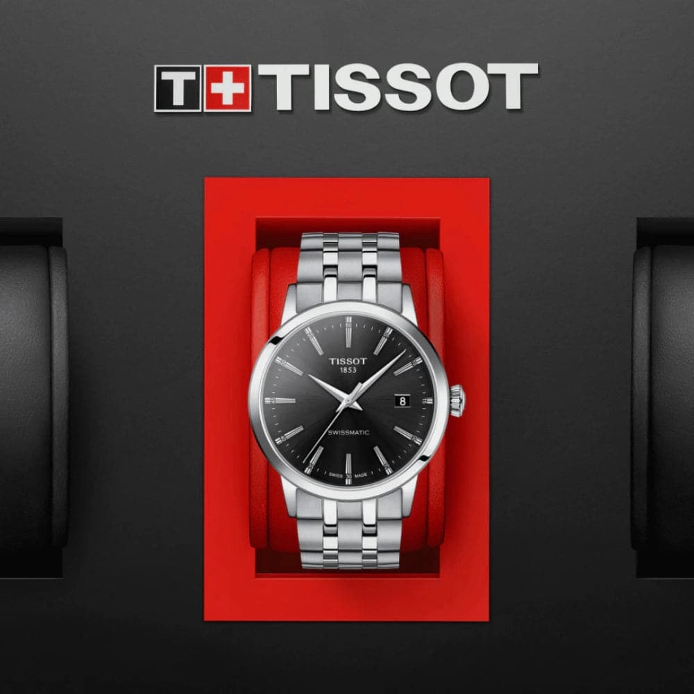    T1294071105100 CLASSIC DREAM STAINLESS STEEL DRESS MEN'S WATCH