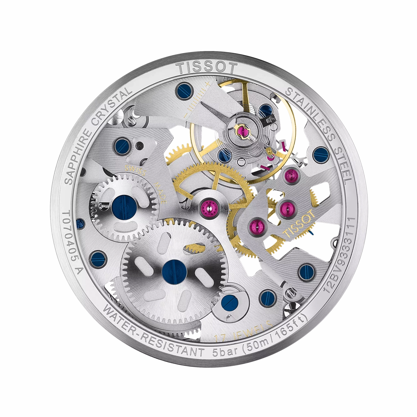    T-Complication Squelette Mechanical T0704051641100