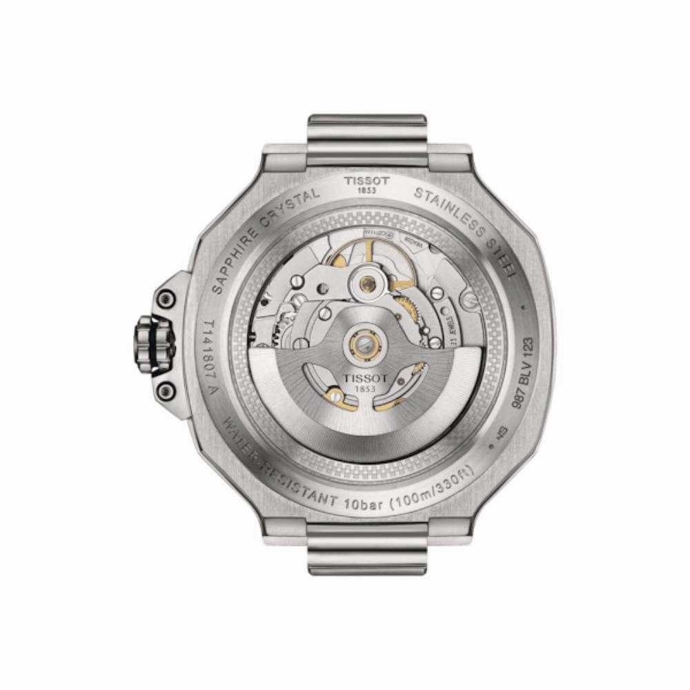    T-Race Powermatic 80 Stainless Steel Men's Watch T1418071104100