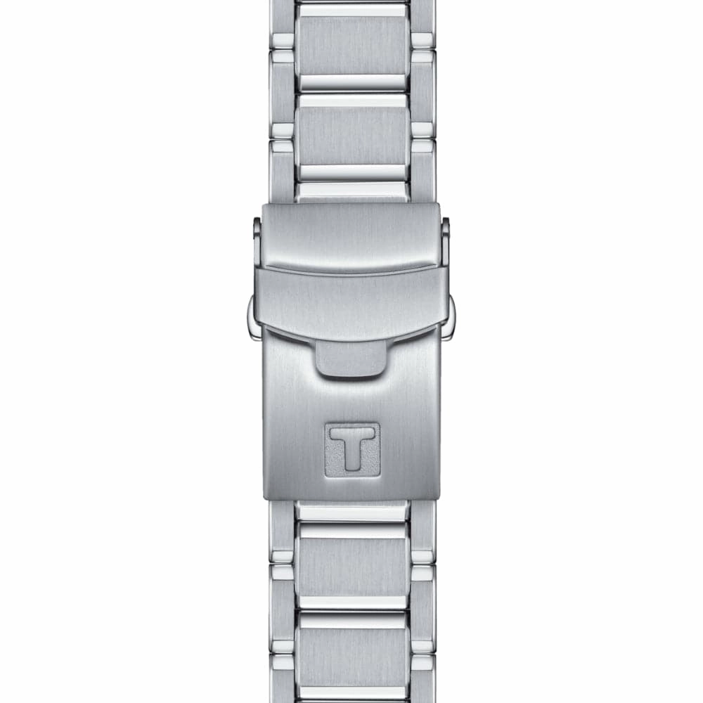    T-Race Silver Stainless Steel Strap Men Watch T1414171103100
