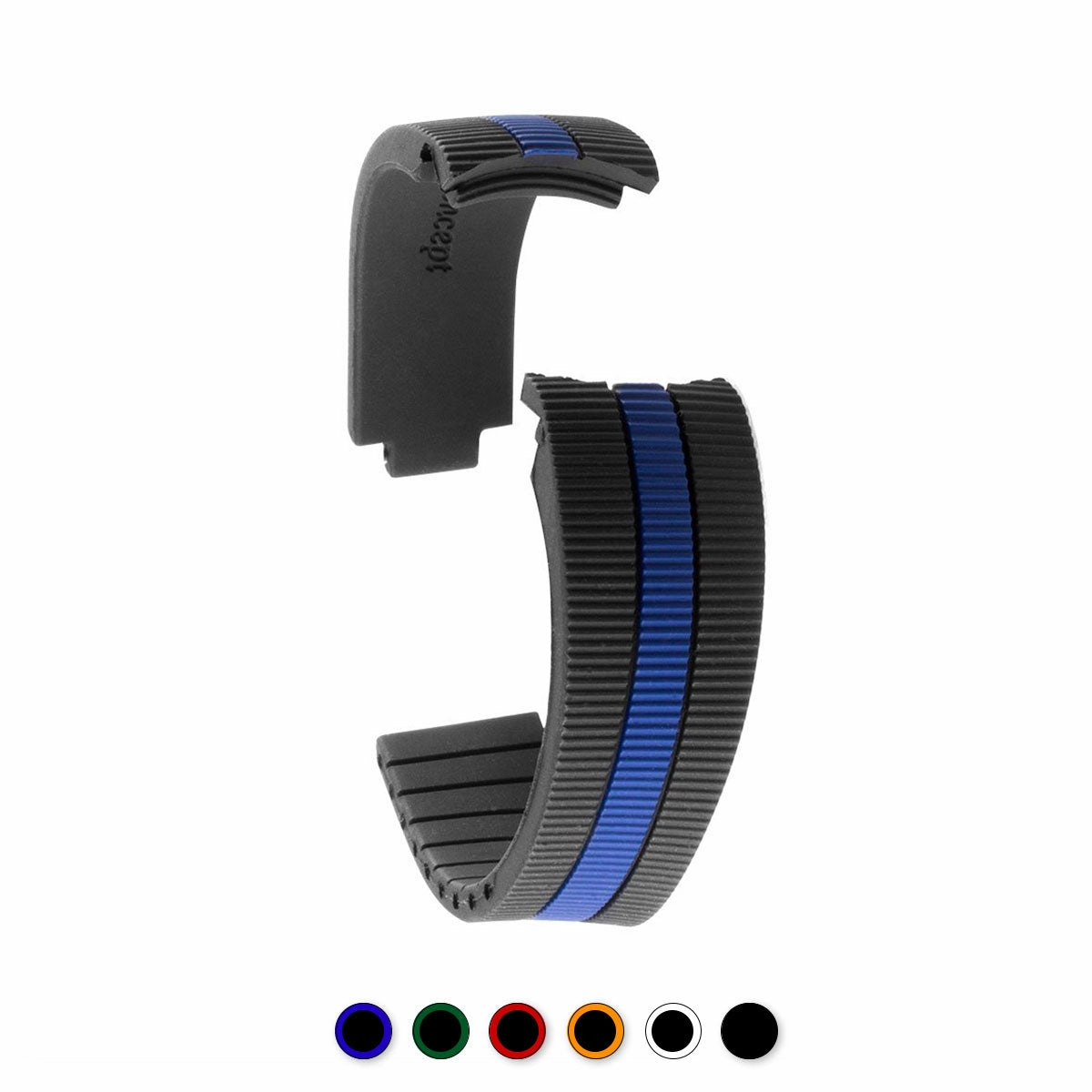 a??Rolex - "Racer" R Strap watch band - Rubber(white, red, orange...)