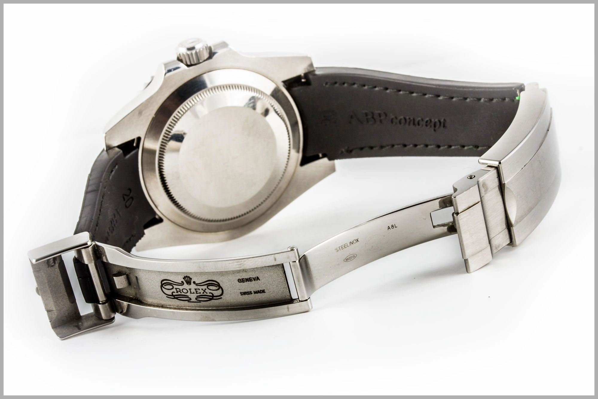 a??Rolex - "Racer" R Strap watch band - Rubber(white, red, orange...)