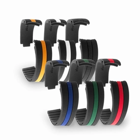 a??Rolex - "Racer" R Strap watch band - Rubber(white, red, orange...) Luxury watch bands Limited edition watch bands