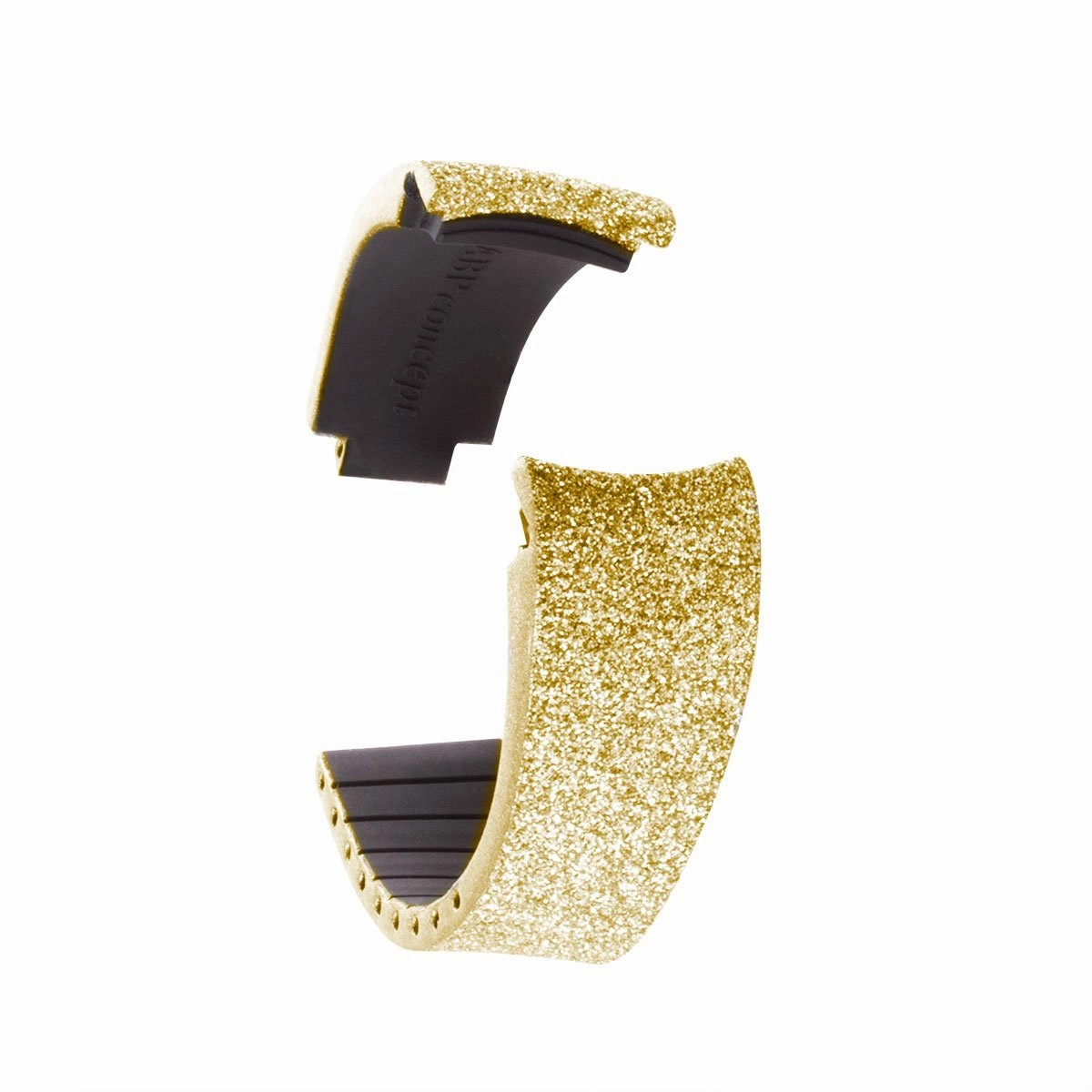 a??Rolex - R Strap leather watch band - Diamond calf (black, champagne, golden, silver)