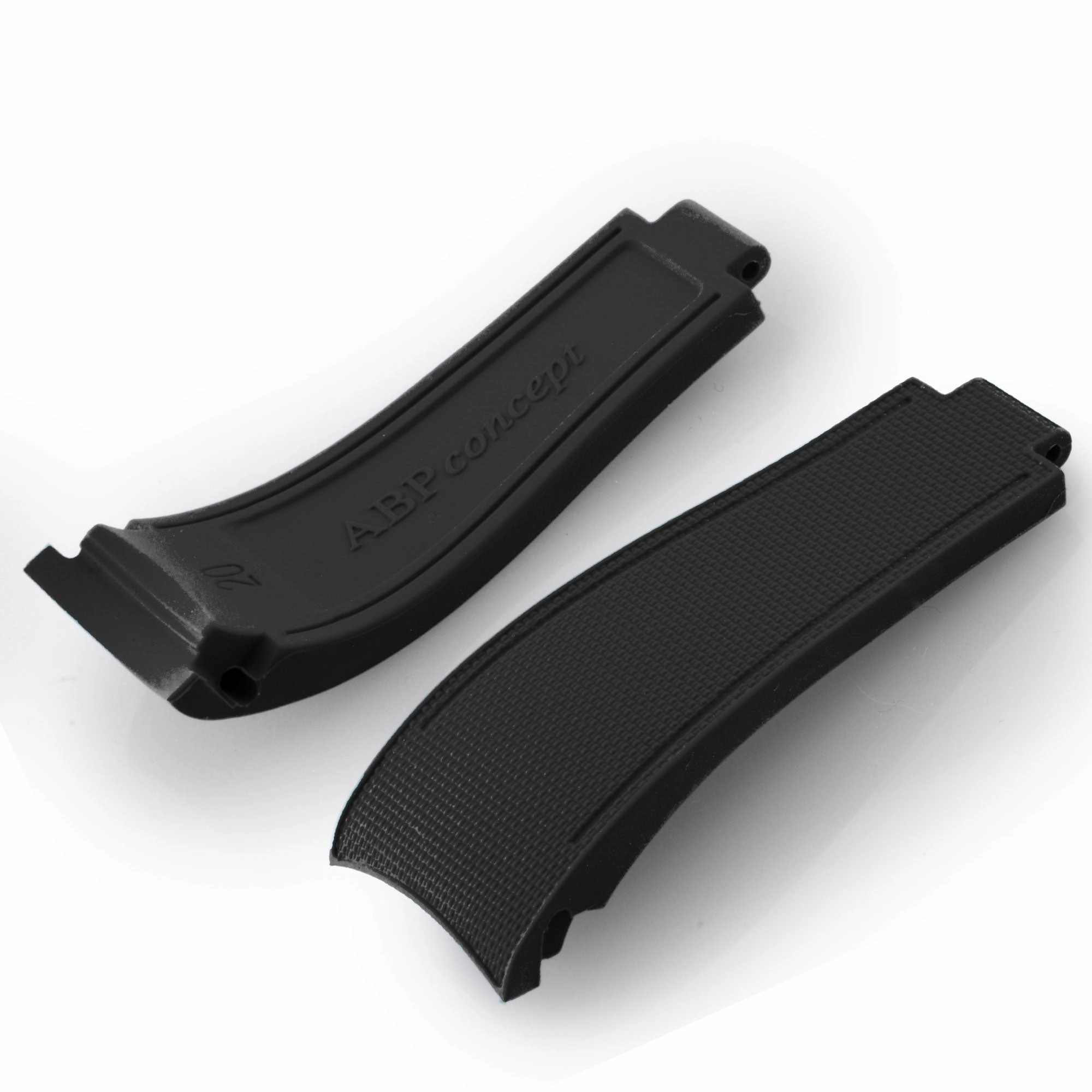 a??Rolex - R Strap Premium a?? Cordura pattern rubber watch band for ???Submariner 40mm ceramic (2010 - 2019) & Glidelock clasp.