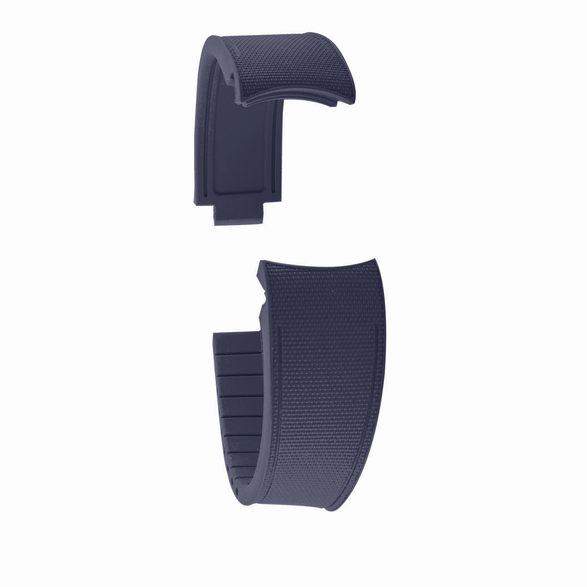 a??Rolex - R Strap Premium watch band- Cordura pattern - Rubber (black, grey, blue, green, red, white, orange, kaki, white)