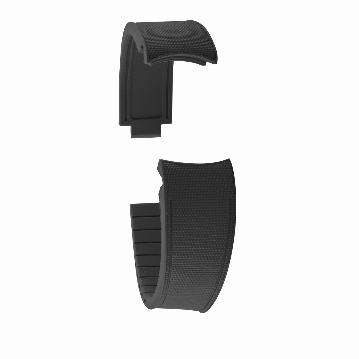 a??Rolex - R Strap Premium watch band- Cordura pattern - Rubber (black, grey, blue, green, red, white, orange, kaki, white)