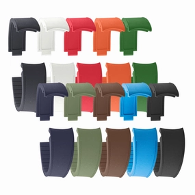a??Rolex - R Strap Premium watch band- Cordura pattern - Rubber (black, grey, blue, green, red, white, orange, kaki, white) Luxury watch bands Limited edition watch bands