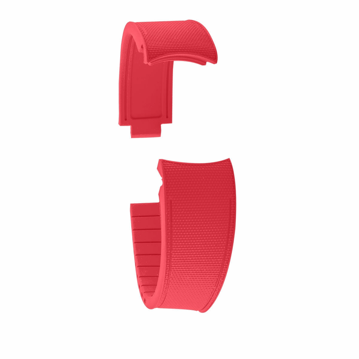 a??Rolex - R Strap Premium watch band- Cordura pattern - Rubber (black, grey, blue, green, red, white, orange, kaki, white)