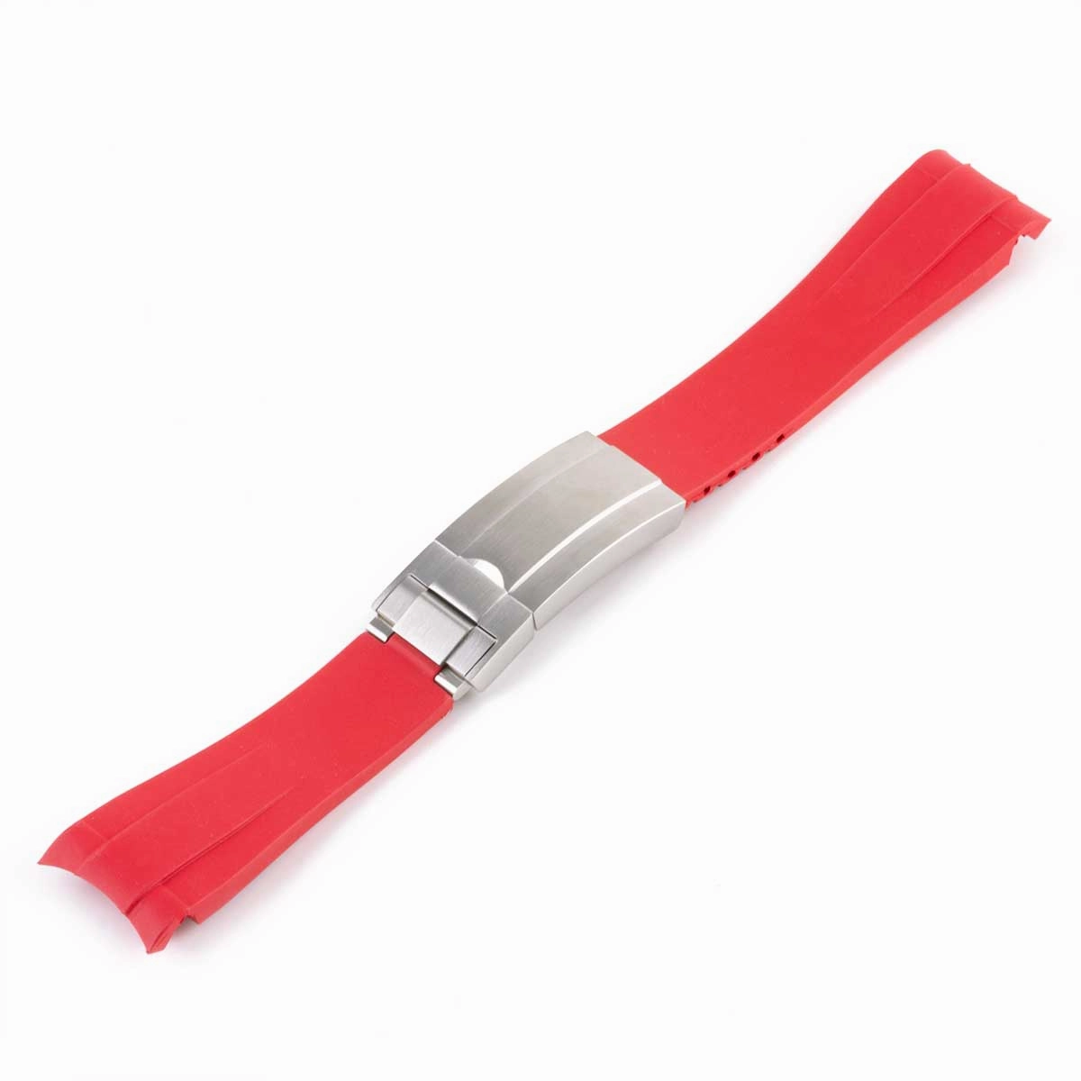 a??Rolex - Rubber integrated watch band in 20mm with generic clasp (black, brown, blue, green...)