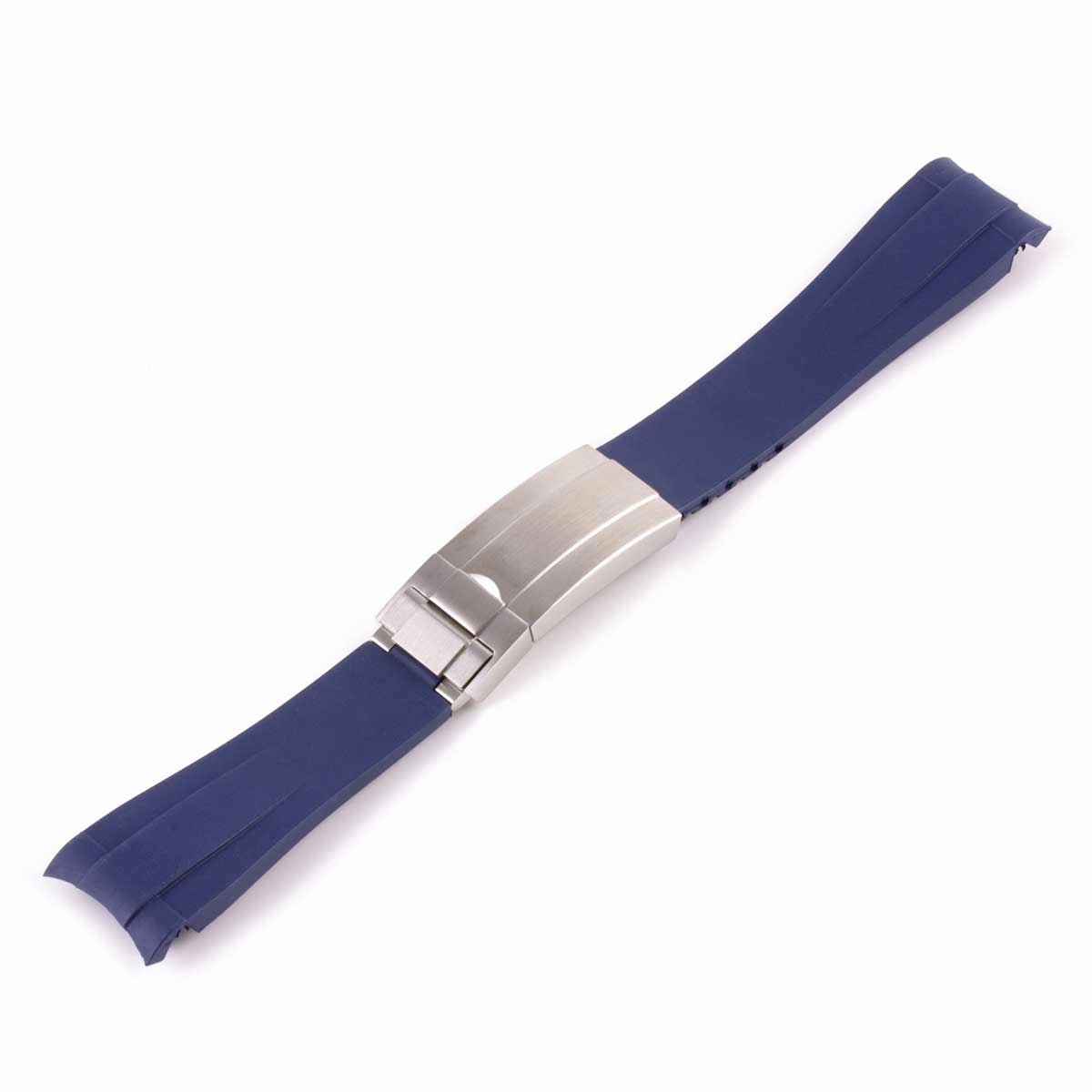 a??Rolex - Rubber integrated watch band in 20mm with generic clasp (black, brown, blue, green...)